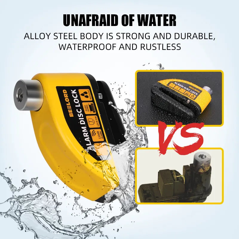 Disc Brake Alarm Lock