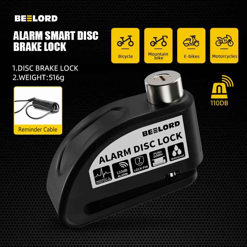 Disc Brake Alarm Lock