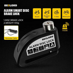 Disc Brake Alarm Lock