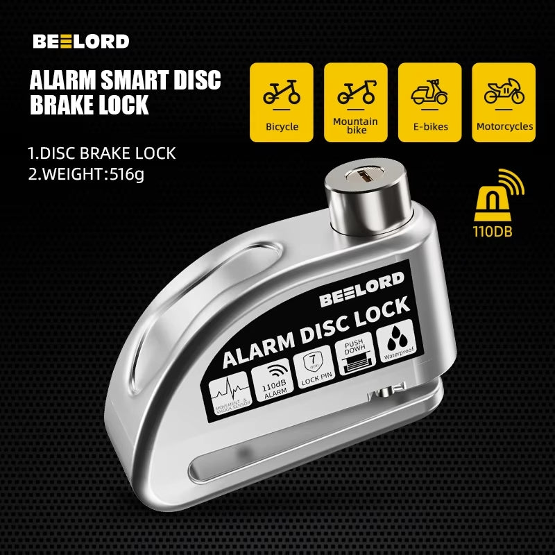Disc Brake Alarm Lock