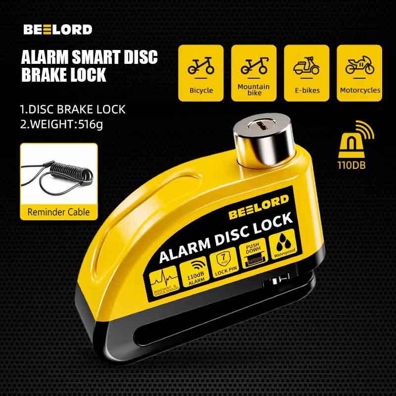 Disc Brake Alarm Lock